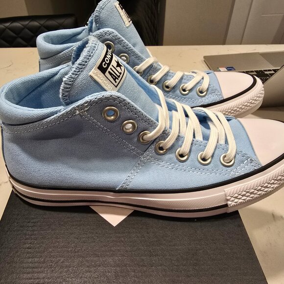 Brand New Converse Chuck Taylor All Star Madison Mid Blue Women's Size 7 NEW - Picture 3 of 10